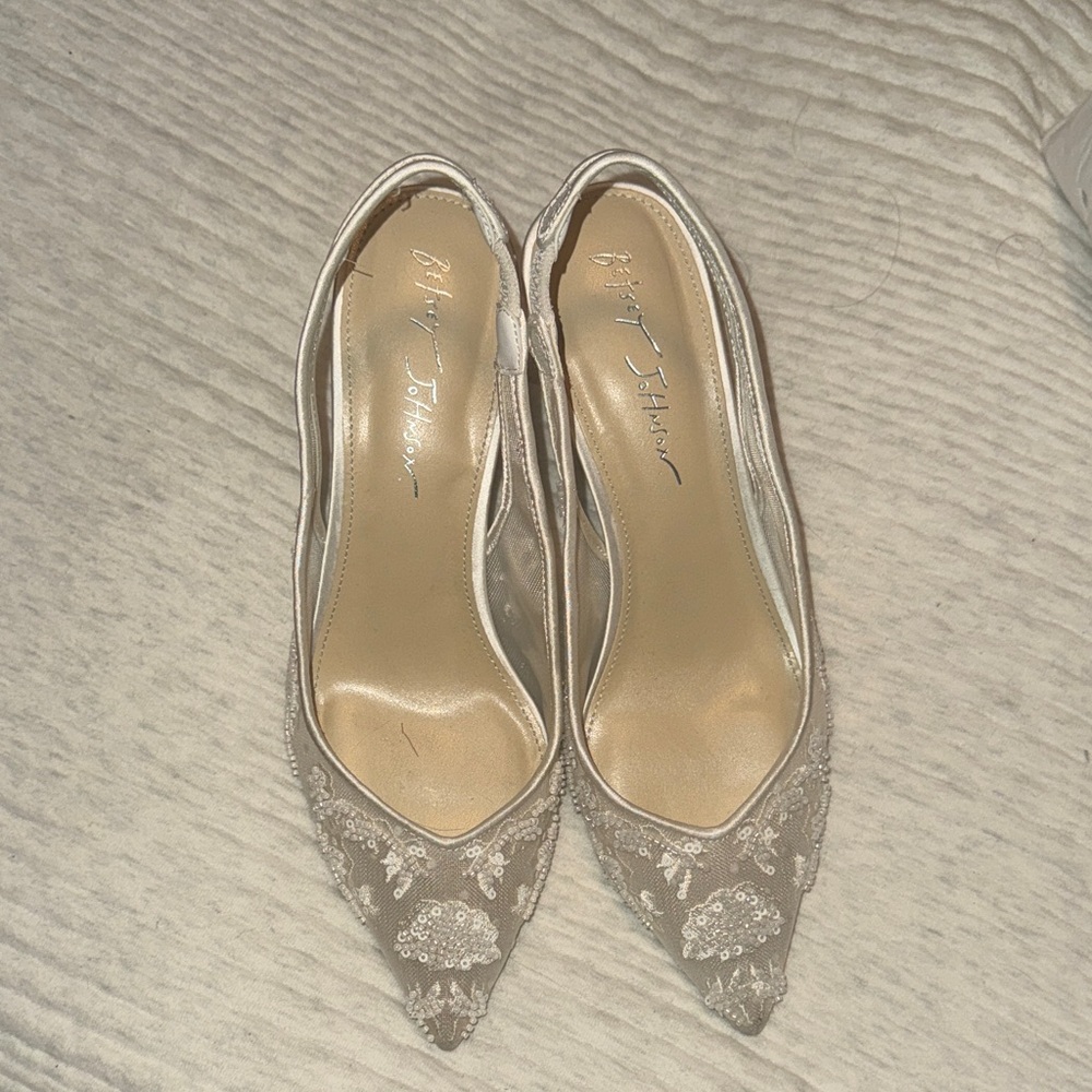 Betsey Johnson wedding heels